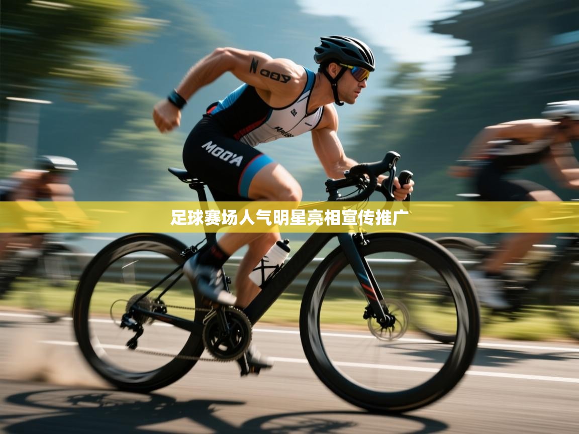 足球赛场人气明星亮相宣传推广  第2张