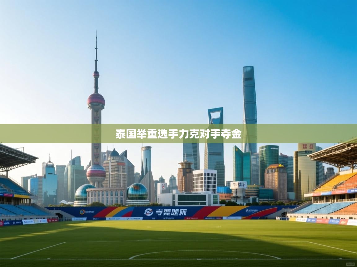 泰国举重选手力克对手夺金  第1张