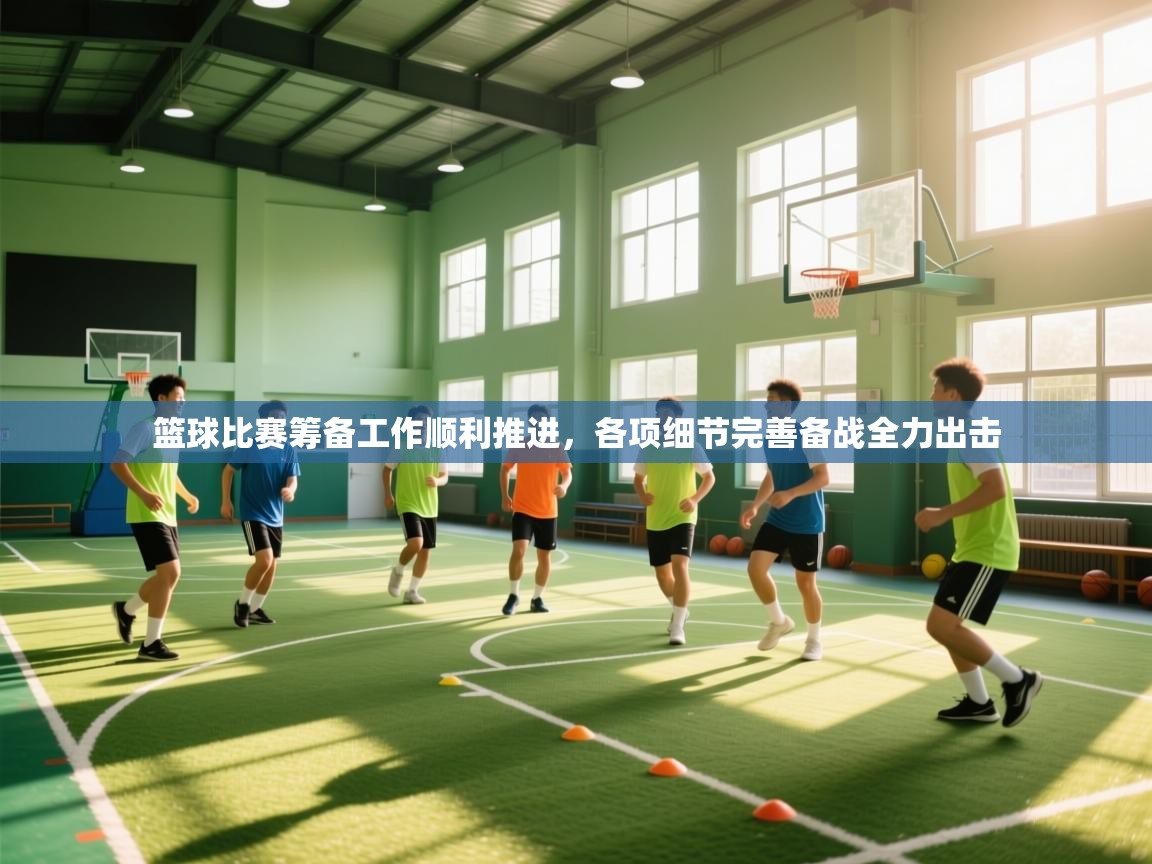 篮球比赛筹备工作顺利推进，各项细节完善备战全力出击